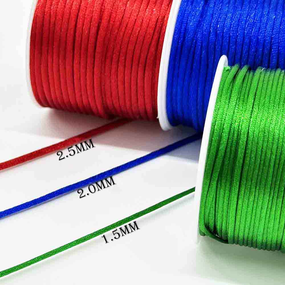 Fiasrel Chinese knot cord for diy handmade bracelet