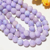 fiasrel 1bundle Natural Starry Sky Purple Jade DIY Bracelet & Necklace Beading Supplies