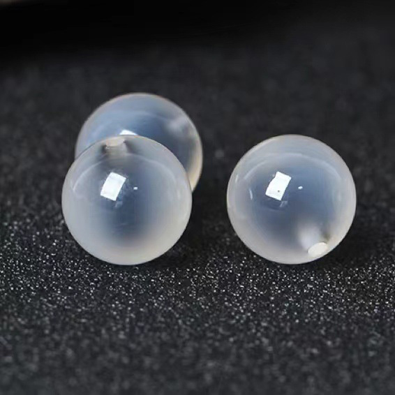 Wholesale Ice-Clear Candy Agate Beads - Assorted Color Round Loose Beads for DIY Jewelry Making