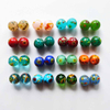 fiasrel 1bundle 14mm Phoenix Eye Pattern Vintage Glass Round Beads – DIY Fashion Jewelry Supplies for Bracelets Necklaces & Earrings