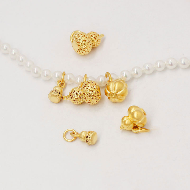 Fiasrel diy Gourd pendant Drop Pendant
