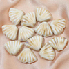 Fiasrel 10pcs Monochrome shell ceramic beads