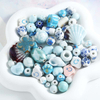 Fiasrel Ocean-style ceramic beads