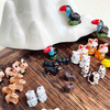 Fiasrel Cute animal hand-painted ceramic beads