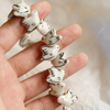 Fiasrel Hand-painted pigeon ceramic beads