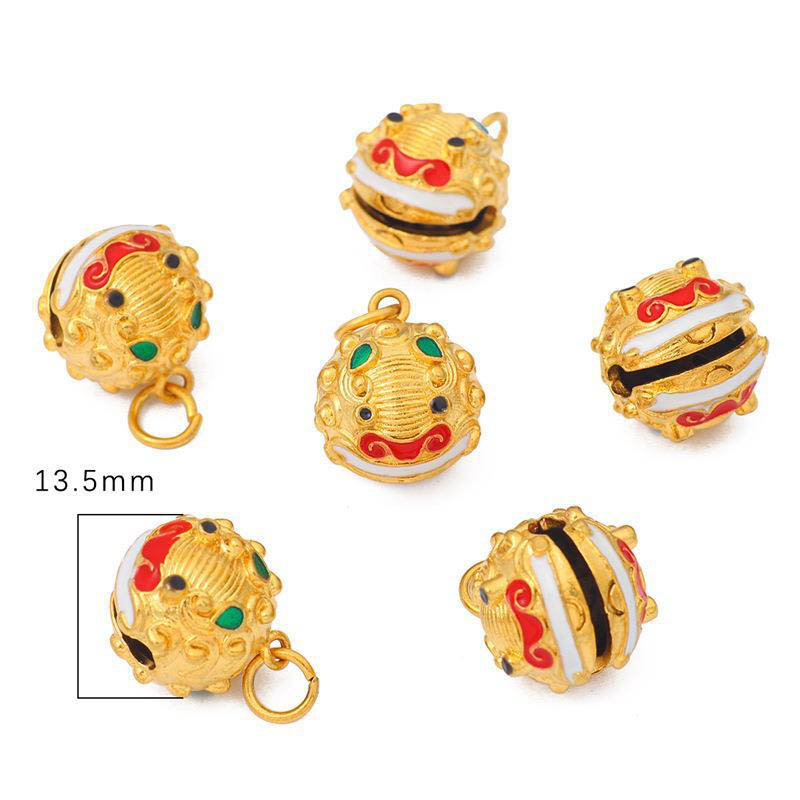 Fiasrel Wealth-attracting PI Xiu bell Drop Pendant