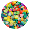 Fiasrel Irregular fruit soft clay beads