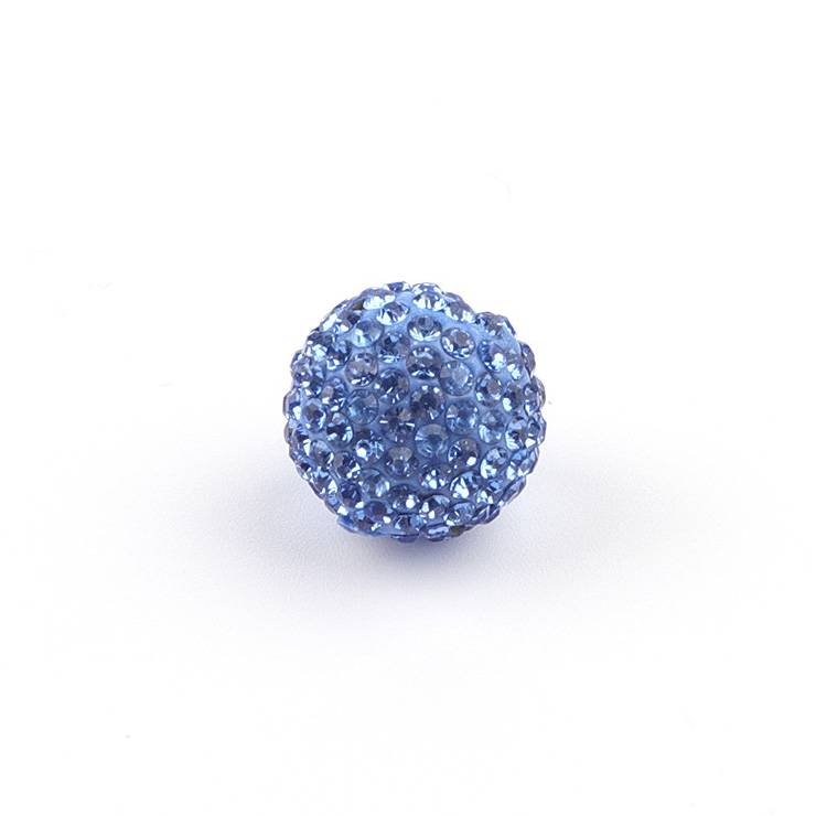 Fiasrel 16mm Drill ball clay DIY Shamballa Beads