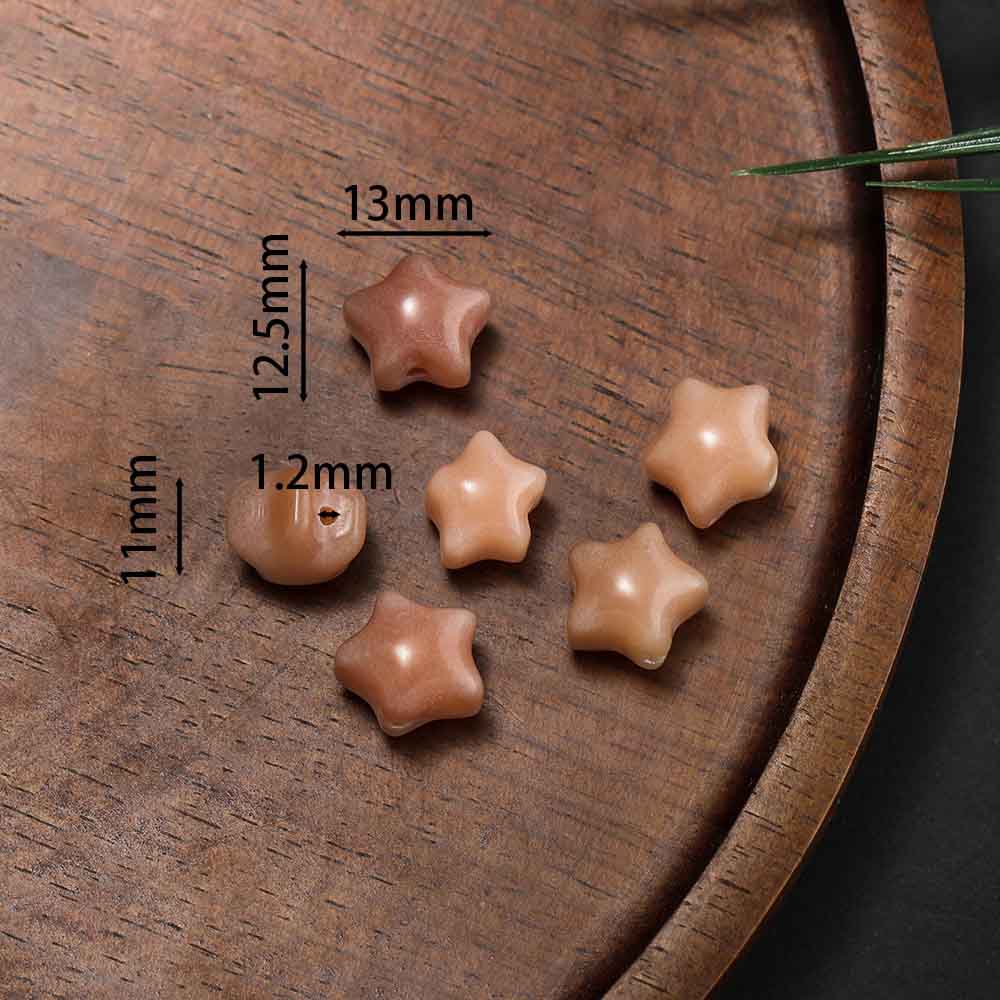 Fiasrel diy handmade star beads jewelry