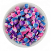 Fiasrel 10mm Mixed-color heart-shaped diy beads
