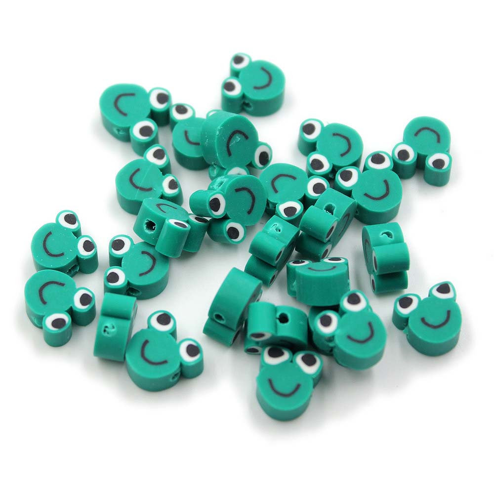 Fiasrel 1000pcs Children's diy animal soft clay beads