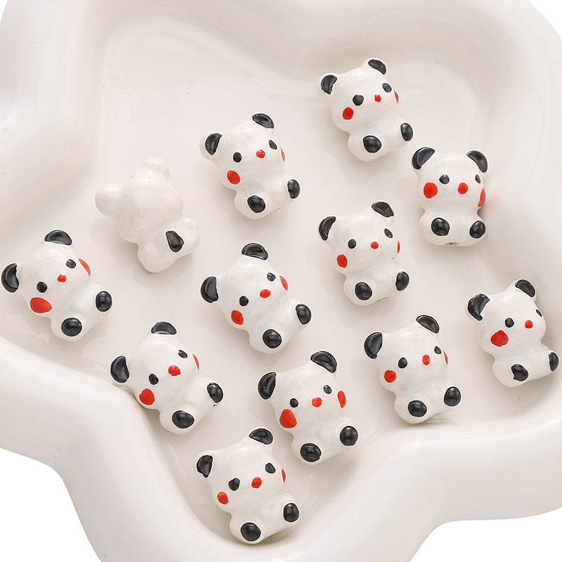 Fiasrel Fun Bear Ceramic beads