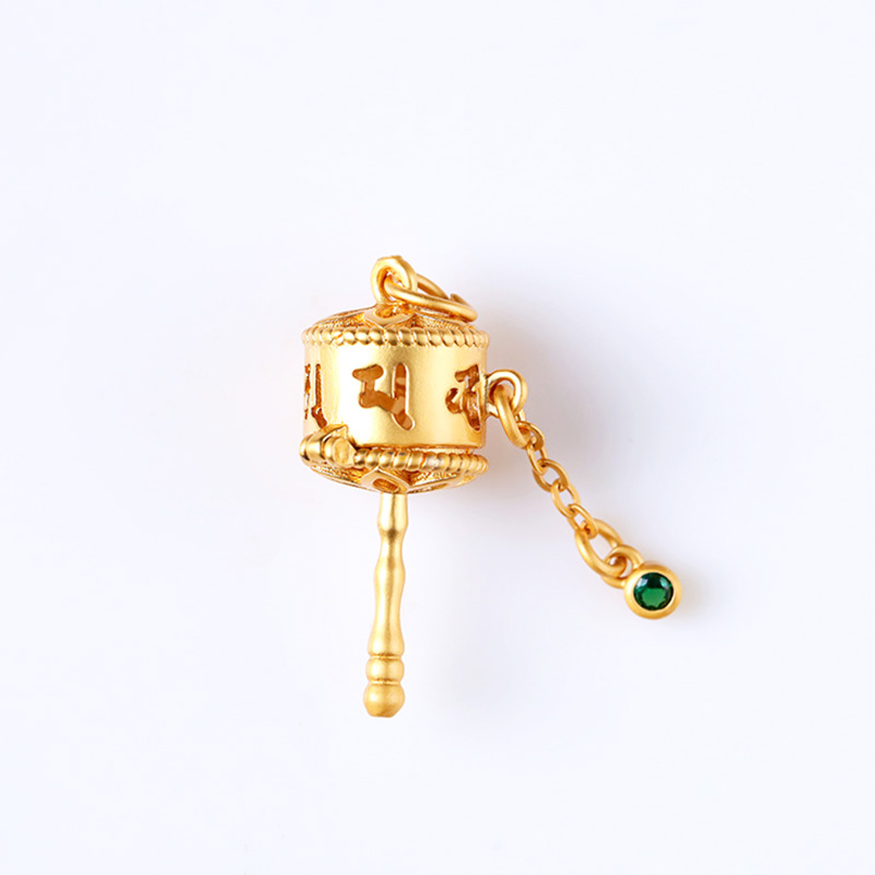 Fiasrel DIY Hollowed-out prayer wheel