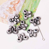 Fiasrel diy hand-painted butterfly ceramic beads