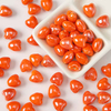 Fiasrel Shiny heart-shaped ceramic beads