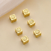 Fiasrel 4mm 20pcs diy Smiley face beads from Four directions