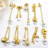 Fiasrel DIY Orchid lily tassel pendant
