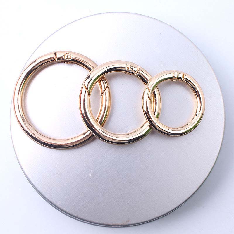 Fiasrel Circular opening spring ring of the bag
