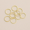 Fiasrel 200pcs Smooth closed-loop jewelry connection