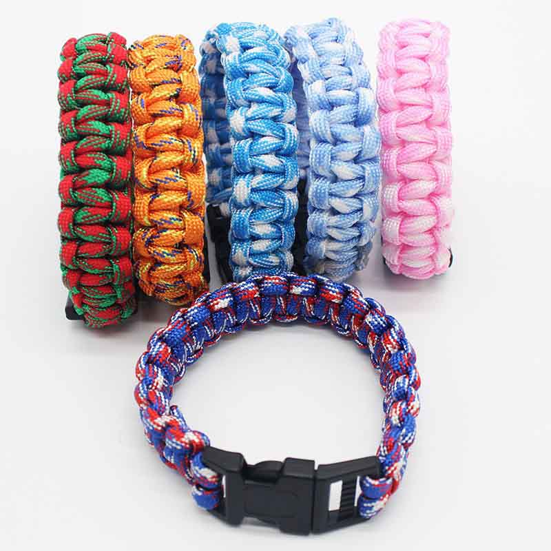 Fiasrel Umbrella rope woven bracelet