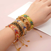 Fiasrel Rainbow arrow rice bead bracelet