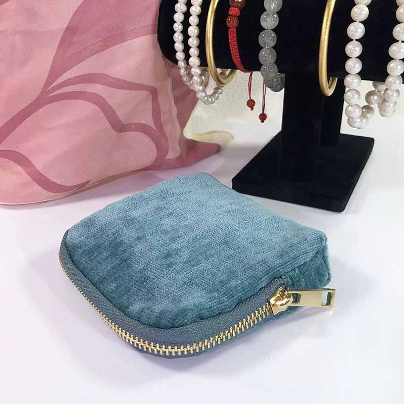 Fiasrel 13*11*3cm Jewelry bracelet storage bag