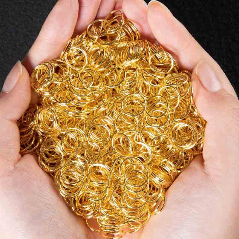 Fiasrel 4mm Circular ring closed mouth ring accessory