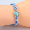 Fiasrel 2pcs Beach surfing shell bracelet