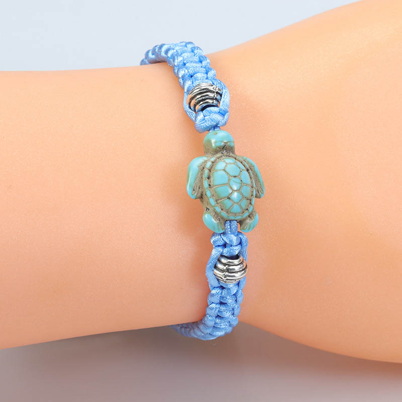 Fiasrel 2pcs Beach surfing shell bracelet