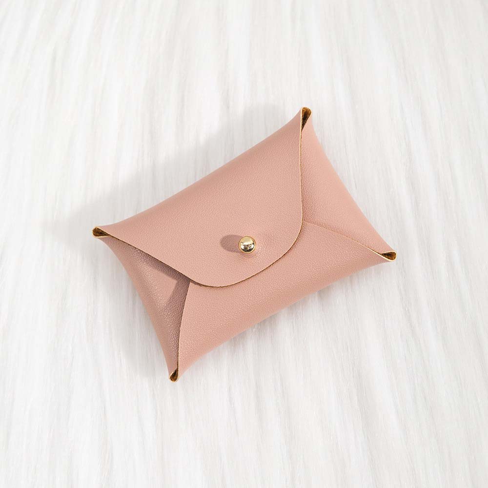 Fiasrel 7*5cm pu imitation leather jewelry storage bag