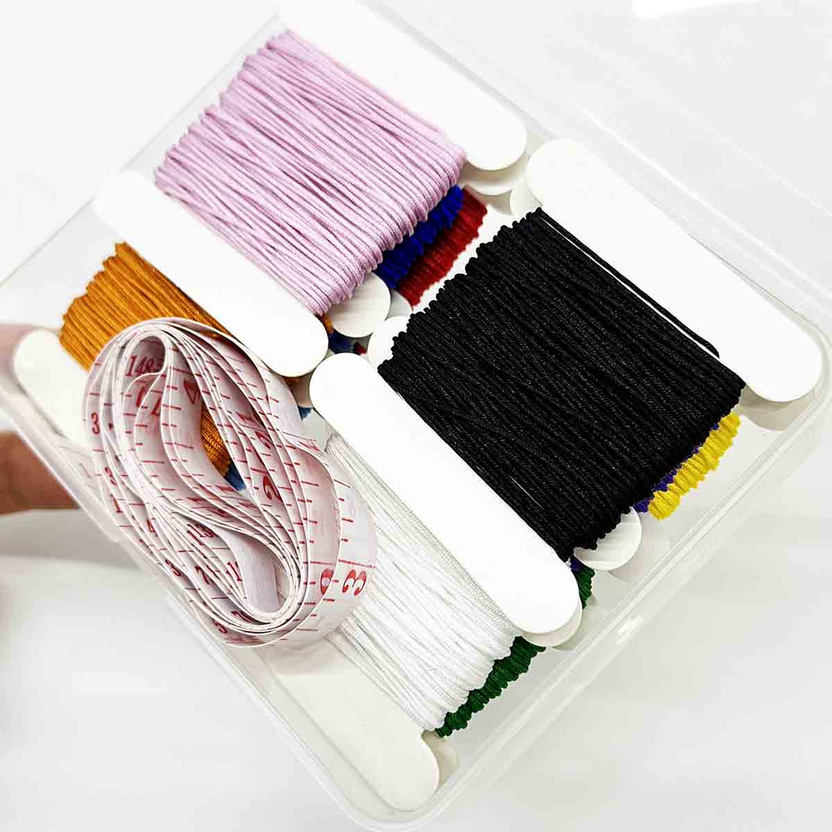 Fiasrel No.72 0.8mm 10pcs/set Normal Color Nylon Cord Beading Thread Braided Rope String for Jewelry Making DIY Craft