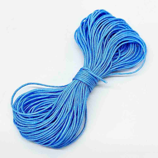Fiasrel 0.8mm Thick Nylon Cord Chinese Knot String Knit Jade Ropes Thread