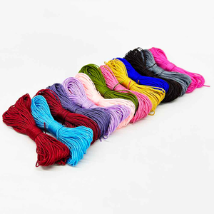 Fiasrel Nylon 0.8mm 13pcs/set Jade Thread High-end Handmade Chinese Knot Woven Red Rope