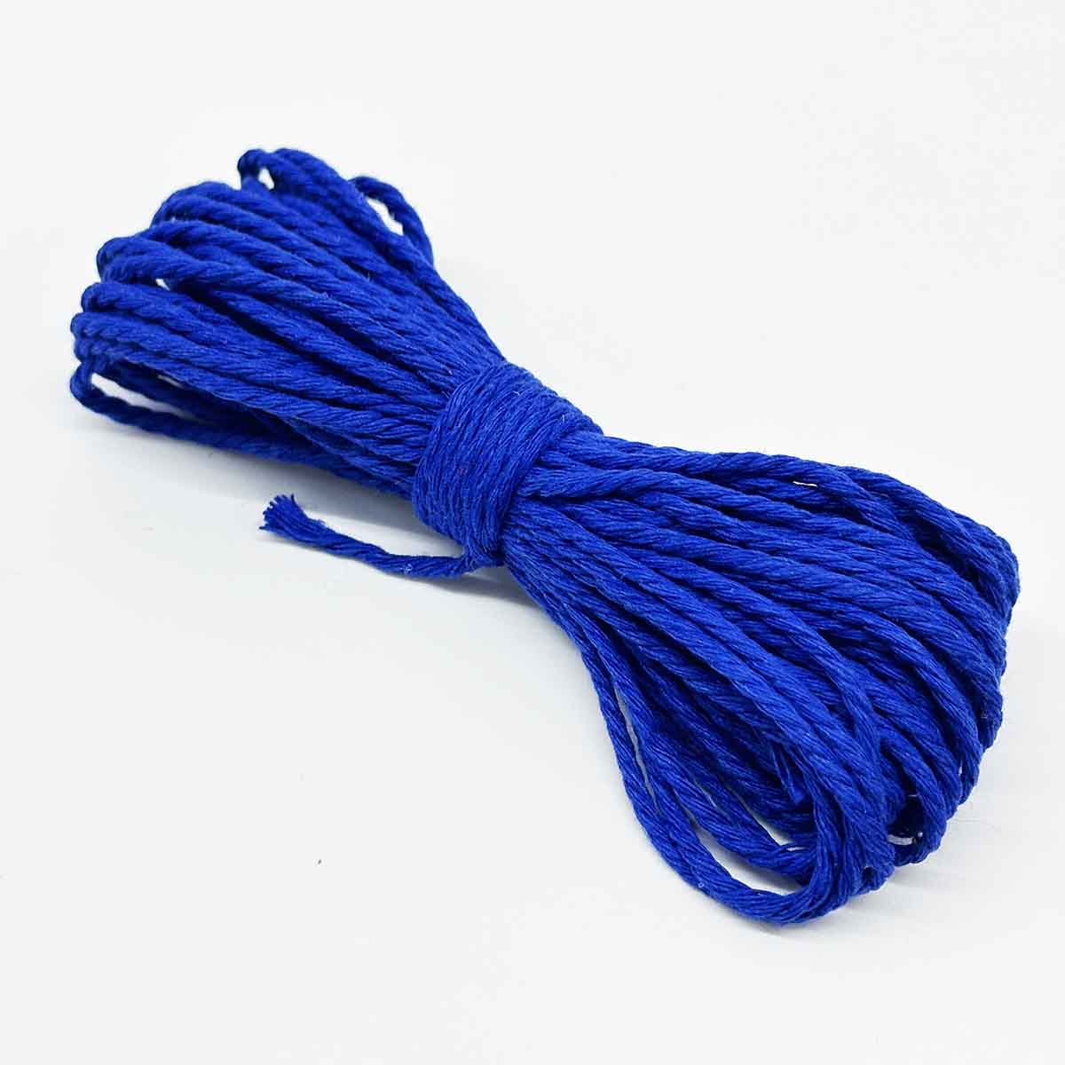 Fiasrel 2mm 23pcs Colorful Cotton Craft Rope Polyester Macrame Cord Kit
