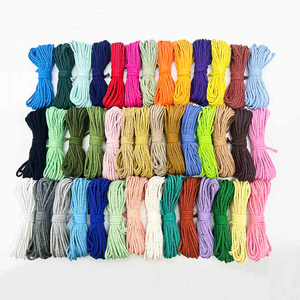 Fiasrel 3mm 42pcs 10yards/pcs Twisted Cotton String Rope Macrame Twine Cord Kit