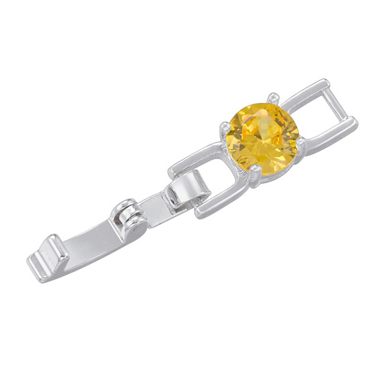 Fiasrel 2pcs Fashion Jewelry Accessories Silver Gold Plated Copper Flower Heart Connector Clasp