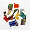 Fiasrel 9 Strands Gradient Colorful Polyester Rainbow Multicolor Sewing Thread