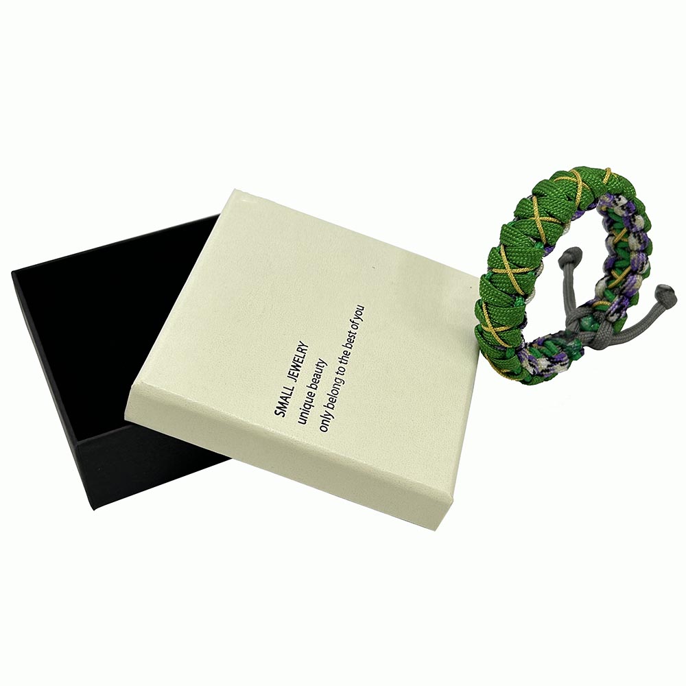 Fiasrel Handmade Paracord Bracelet Outdoor Survival Adjustable Mens Diy Premium Paracord Christmas Decoration Bracelet