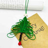 Fiasrel Macrame Hanging Woven Christmas Tree Ornament Handicraft Gift