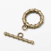Fiasrel 10pcs Alloy OT Toggle Clasp for Beaded Necklace Bracelet Accessories