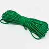 Fiasrel 2mm Diameter 10Yards Long Cotton Polyester Strings Rope Macrame Braided Cord
