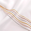 Fiasrel 10pcs Box Chains Sliding Ball Length Adjustable Chain Necklace for Jewelry Accessories