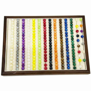 Fiasrel 10pcs DIY 8-20mm Colorful Acrylic Starry Sky Shining Beads for Jewelry Making