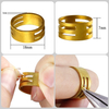 Fiasrel DIY Earrings Accessories Bead Pliers Kit Clip Buckle Lobster Clasp Open Jump Rings Earring Hook for Jewelry Making DIY Kit