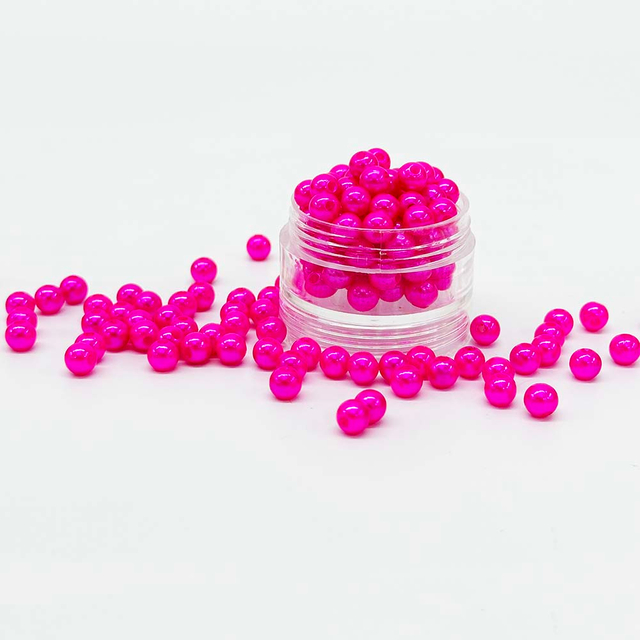 Fiasrel 100pcs DIY Beaded Charms 21 Colors Available String Beads for Bracelet Making