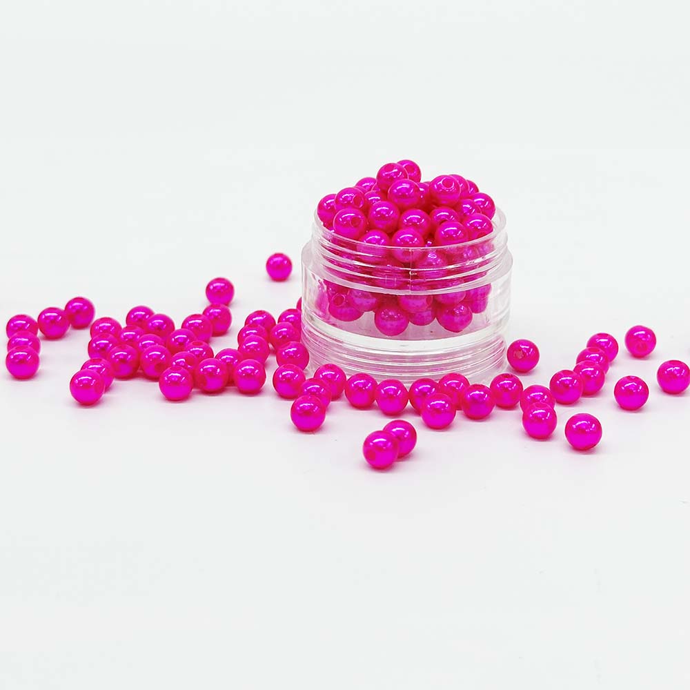 Fiasrel 100pcs DIY Beaded Charms 21 Colors Available String Beads for Bracelet Making