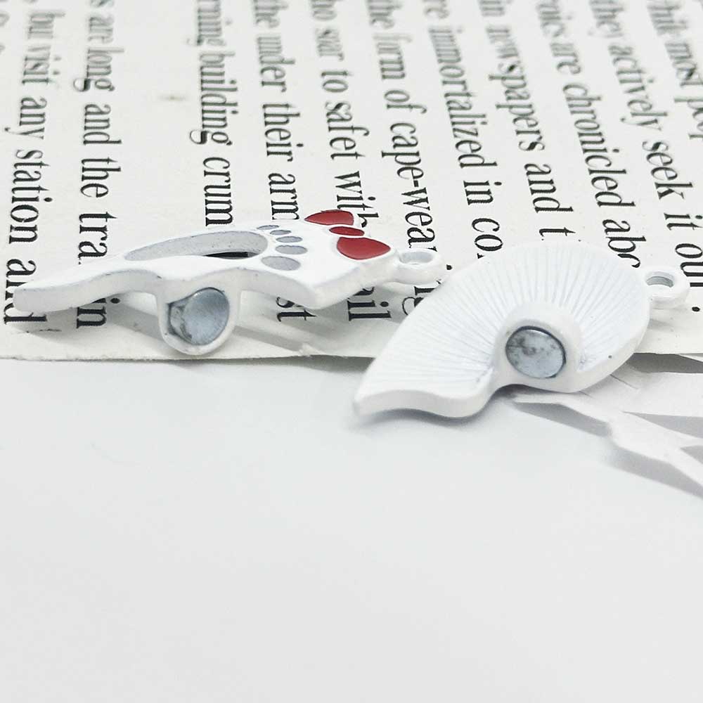 Fiasrel 10pcs DIY Creative Splicing Love Magnet Buckle Beads for Jewelry Making