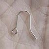 Fiasrel 5/20Pairs S925 Sterling Silver Plated Earrings Hook for DIY Jewelry Materials Making