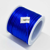 Fiasrel 10 Meters/Roll 2.5MM Nylon Chinese Knotting Silky Macrame Braided Satin Cord for DIY Handmade Bracelet Necklace Handwoven Jewelry Making Craft Supplies