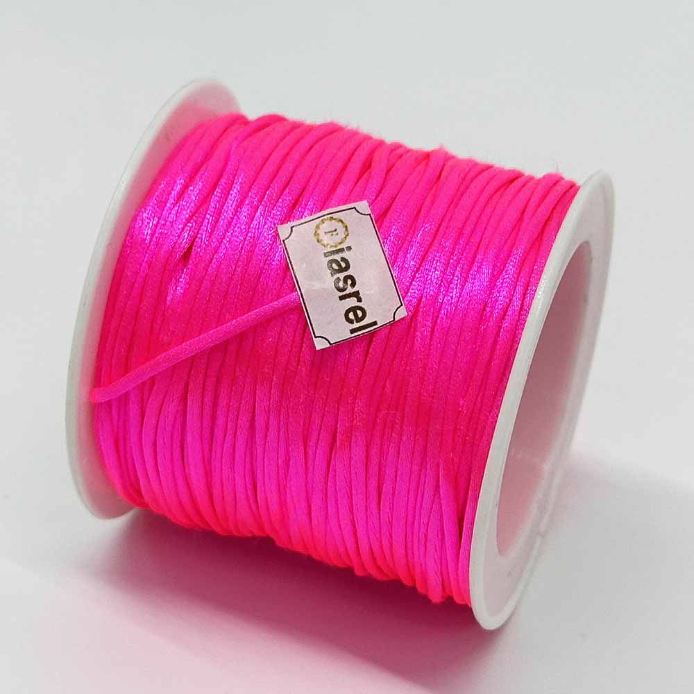 Fiasrel 1.5mm 1roll Chinese Knot Macrame Cord for Jewelry Making DIY Fashion Beading Braiding Bracelet Necklace Jewelry Accessories